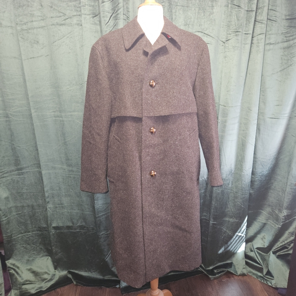 Lodenfrey Echt Munchener Wool Trench Coat
